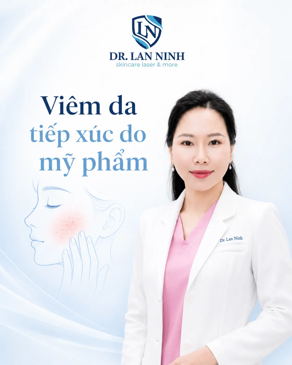 Viêm da tiếp xúc do mỹ phẩm: hiểu đúng để xử trí đúng
