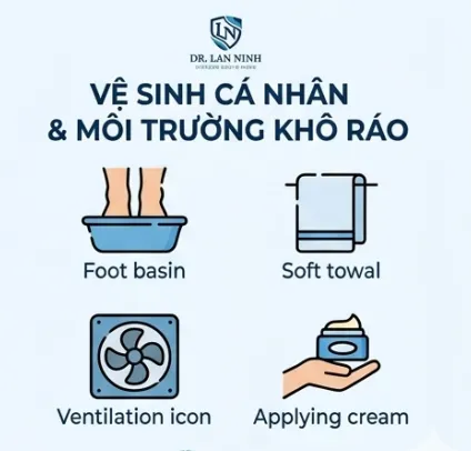 Nấm kẽ chân lây lan như thế nào?