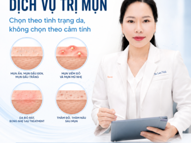 Bảng dịch vụ trị mụn tại Thủ Dầu Một: nên chọn theo tình trạng nào?