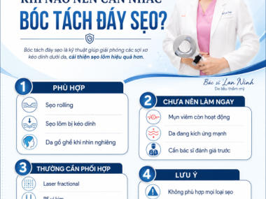 Bóc tách đáy sẹo tại Bình Dương: khi nào bác sĩ chỉ định?