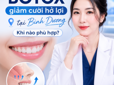 Botox giảm cười hở lợi tại Bình Dương