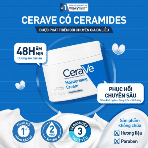 Cerave Moisturising Cream 340g