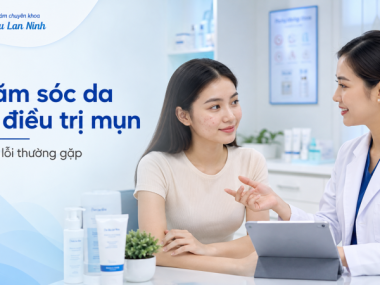 Chăm sóc da khi đang điều trị mụn tại Thủ Dầu Một: những lỗi thường gặp