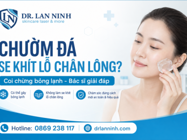 CHƯỜM ĐÁ LẠNH SE KHÍT LỖ CHÂN LÔNG: COI CHỪNG BỎNG LẠNH