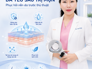  Da yếu sau trị mụn: vì sao nên phục hồi nền da trước thủ thuật ở Thủ Dầu Một, Bình Dương