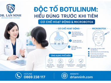 ĐỘC TỐ BOTULINUM: CƠ CHẾ, KHÁNG THỂ TRUNG HÒA VÀ MICROBOTOX