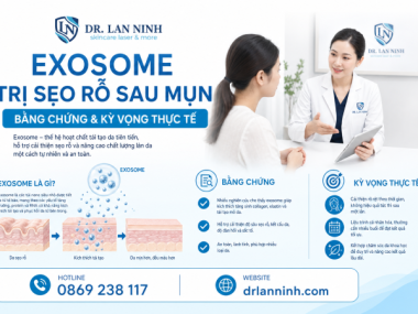 EXOSOME TRỊ SẸO RỖ SAU MỤN: BẰNG CHỨNG VÀ KỲ VỌNG THỰC TẾ