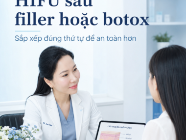 HIFU sau tiêm filler hoặc botox: nên sắp xếp thứ tự thế nào tại Thủ Dầu Một, Bình Dương