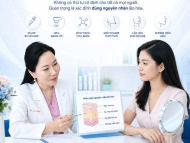 HIFU trước hay filler trước để trẻ hóa hài hòa?