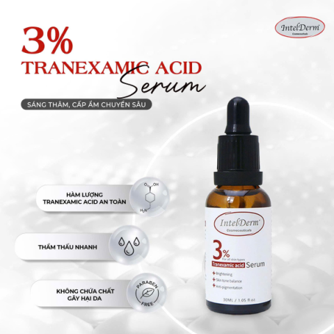 Intelderm Tranexamic acid 3%