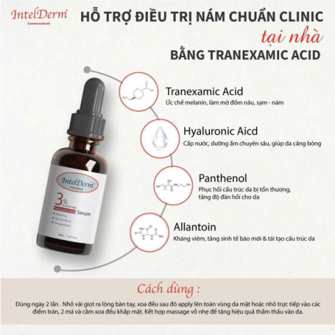 Intelderm Tranexamic acid 3%
