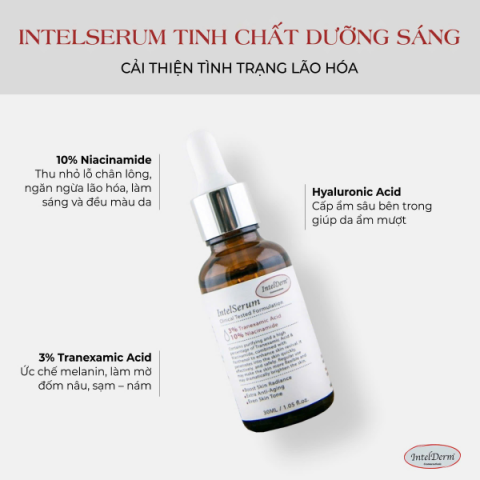 Intelderm Tranexamic acid 3% Niacinamide 10%