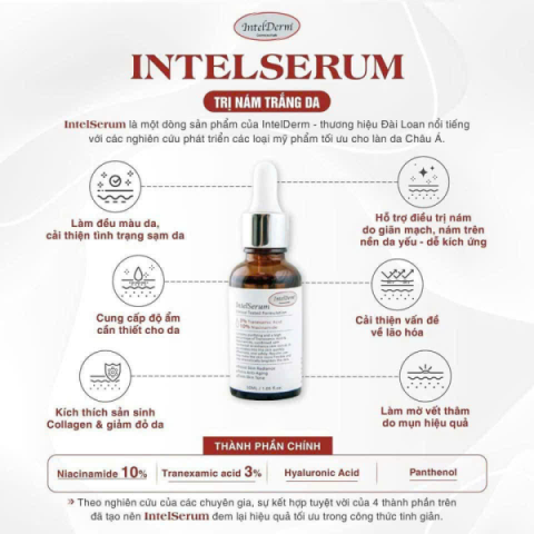 Intelderm Tranexamic acid 3% Niacinamide 10%