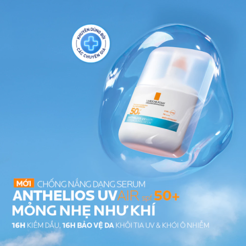 Kem chống nắng Anth Uvair 50+ V2 Laroche Posay