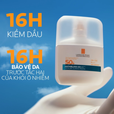 Kem chống nắng Anth Uvair 50+ V2 Laroche Posay