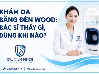 KHÁM DA BẰNG ĐÈN WOOD: BÁC SĨ THẤY GÌ, DÙNG KHI NÀO?
