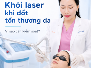 Khói laser khi đốt tổn thương da chứa gì và vì sao cần kiểm soát?