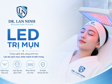 LED ÁNH SÁNG ĐỎ VÀ XANH TRỊ MỤN: CÓ THỰC SỰ HIỆU QUẢ?