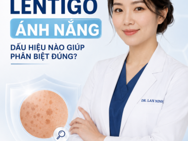 Lentigo Ánh Nắng: Phân Biệt Với Tổn Thương Sắc Tố Nguy Cơ