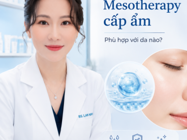 Mesotherapy cấp ẩm tức thì phù hợp loại da nào? 