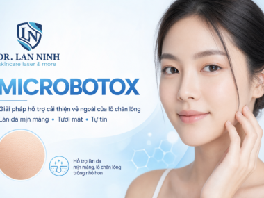 MICROBOTOX THU NHỎ LỖ CHÂN LÔNG VÀ GIẢM DẦU: AI PHÙ HỢP?