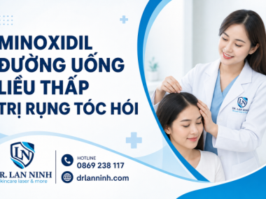 MINOXIDIL ĐƯỜNG UỐNG LIỀU THẤP TRỊ RỤNG TÓC HÓI