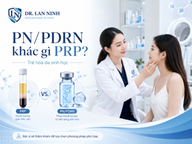 PN/PDRN trong trẻ hóa da: khác gì so với PRP?