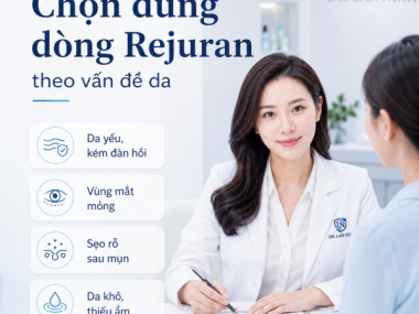 Rejuran Healer, Rejuran I, Rejuran S và Rejuran HB khác nhau thế nào tại Bình Dương?
