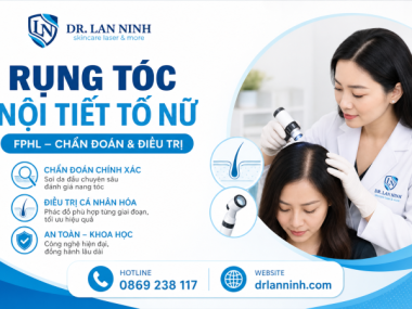 RỤNG TÓC NỘI TIẾT TỐ NỮ (FPHL): CHẨN ĐOÁN VÀ ĐIỀU TRỊ
