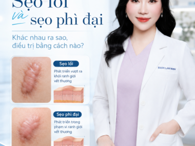 Sẹo lồi và sẹo phì đại: khác nhau ra sao, điều trị tại Thủ Dầu Một