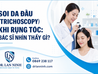 SOI DA ĐẦU (TRICHOSCOPY) KHI RỤNG TÓC: BÁC SĨ NHÌN THẤY GÌ?