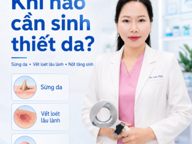 Sừng da, vết loét lâu lành: khi nào cần sinh thiết tại Bình Dương?
