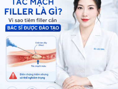Tắc mạch filler là gì? Vì sao cần bác sĩ đào tạo