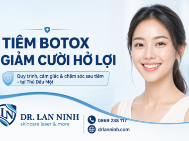 TIÊM BOTOX GIẢM CƯỜI HỞ LỢI TẠI THỦ DẦU MỘT