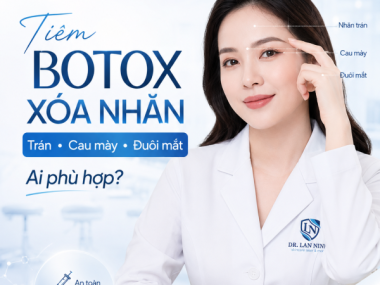 Tiêm botox xóa nhăn trán, cau mày, đuôi mắt tại Thủ Dầu Một: ai phù hợp?