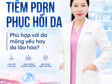 Tiêm PDRN phục hồi da tại Thủ Dầu Một: phù hợp với da mỏng yếu hay da lão hóa?