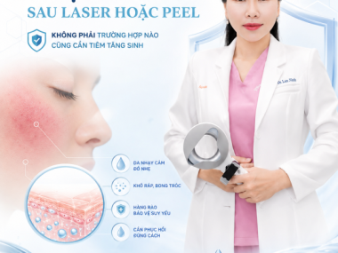 Tiêm tăng sinh sau laser hoặc peel tại Bình Dương: khi nào nên cân nhắc?