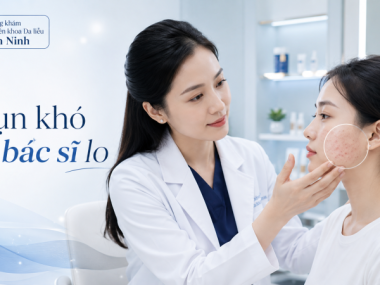 Trị mụn chuẩn y khoa tại Thủ Dầu Một: Khi nào nên khám bác sĩ da liễu?