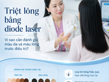 Triệt lông diode laser tại Thủ Dầu Một: vì sao cần đánh giá màu da và màu lông?