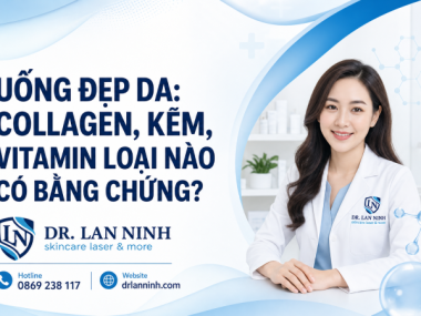 UỐNG ĐẸP DA: COLLAGEN, KẼM, VITAMIN LOẠI NÀO CÓ BẰNG CHỨNG?