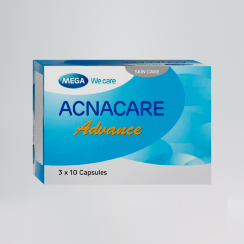 Viên hỗ trợ làm đẹp da Acnacare Mega (3 Vỉ X 10 Viên)